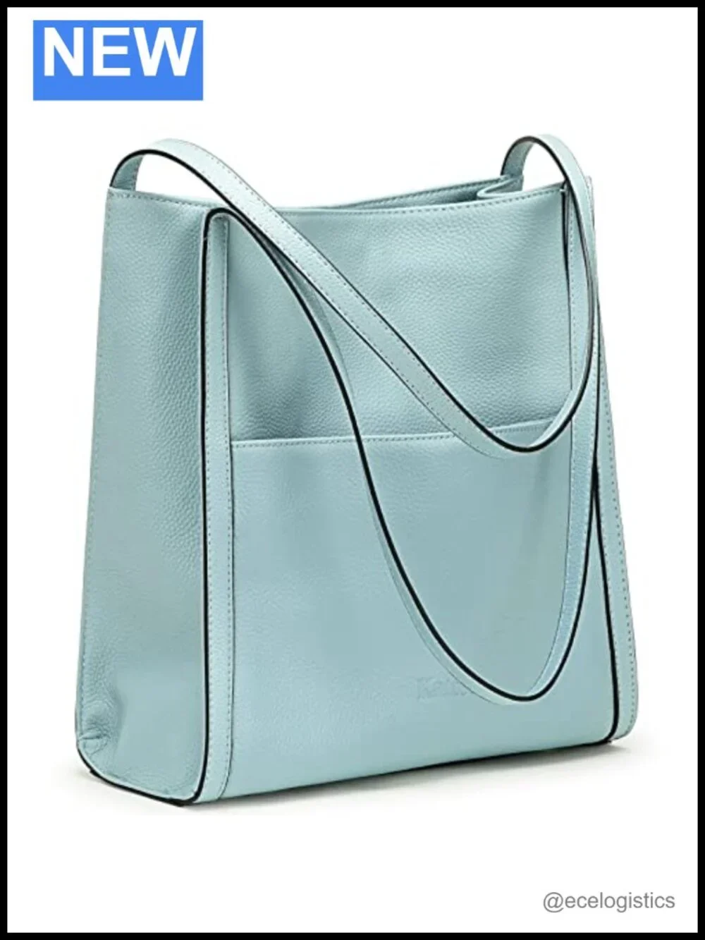 Top Grain Leather Tote Bag Medium Shoulder Handbag Work Office